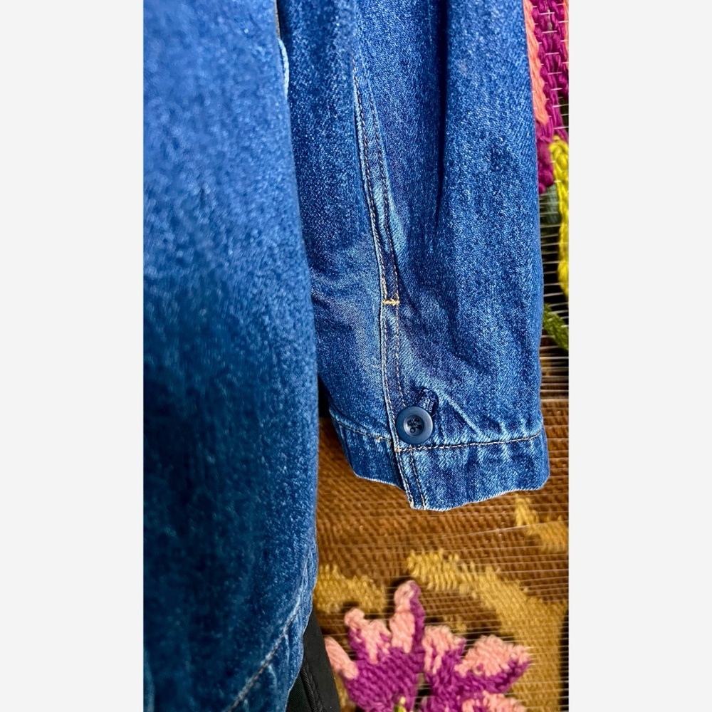 Madewell Denim Blazer Jacket M - Picture 7 of 16